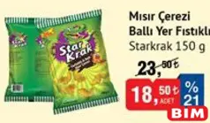 STARKRAK MISIR ÇEREZİ BALLI YER FISTIKLI 150 G STARKRAK MISIR ÇEREZİ BALLI YER FISTIKLI 150 G